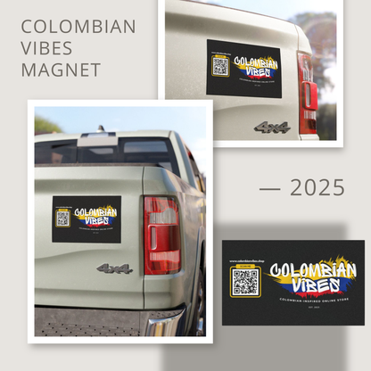 Colombian Vibes Magnet Black