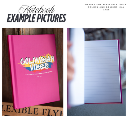 The Matte Touch Journal Hardcover Red Colombian Vibes Official