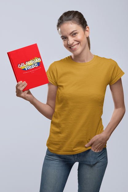 The Matte Touch Journal Hardcover Red Colombian Vibes Official